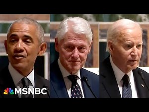 Obama, Clinton, Biden speak at Ethel Kennedy's memorial I MSNBC
