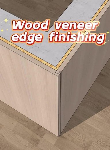 Wood Veneer Edge Finishing with SketchUp & CNC