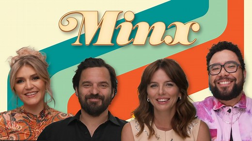 1.7K views · 11 reactions | Minx stars Ophelia Lovibond, Jake Johnson, Oscar Montoya, Jessica Lowe, Lennon Parham Idara Victor, and Elizabeth Perkins bring us up to speed before the new season. Mashable's interviews were conducted ahead of the SAG-AFTRA strike which commenced July 13. | Mashable | Facebook
