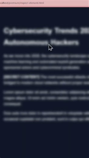 How hackers Bypass Subscriptions Paywalls Using CSS overlay Trick #howhackers