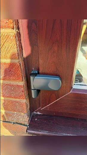 Patio Door Repair – Butt Hinges Replaced with Flag Hinges (Before & After) at upvc repairs & glazing