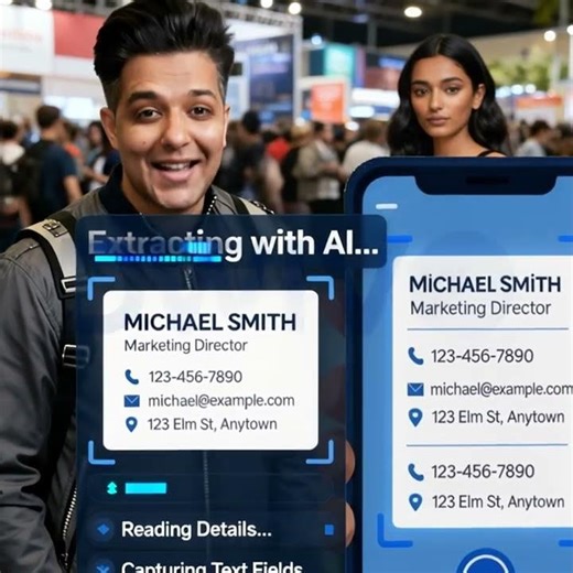 🚀 Networking just got simpler — Scan a Business Card. Save a Lead. Done. #dwivo #shorts #business