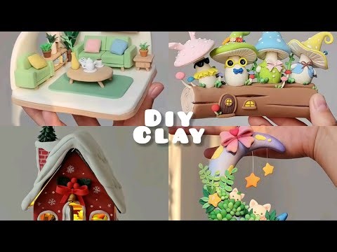 I Made Luxury Home Decor with Only $2 Clay! 😱 (5 Viral Ideas)