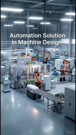 Automation Solution in Machine Design ⚙️Smart Factory #tech#industrialautomation#cncmachiningservice