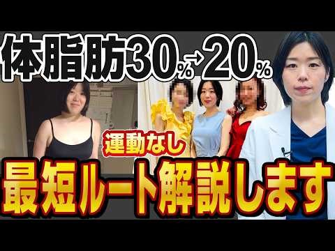 【胃からぽっこりお腹🔥】体脂肪率30%超の内臓脂肪・皮下脂肪を撃退します！【糖尿病専門クリニック現役医師】