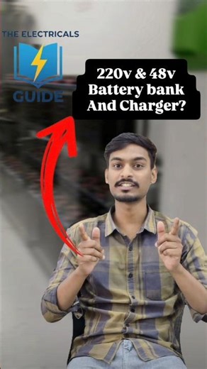 Substation DC System: 220V & 48V Battery Bank with Charger#battery #bank #charger #220volt