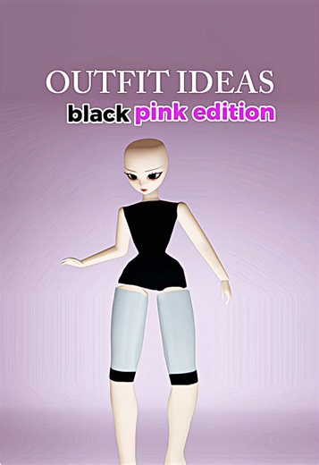 Cool Black and Pink Roblox Avatar Outfits