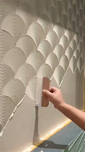 Plaster Microcement application Wall decorations Paint manufacturing #painting #architecture #trend