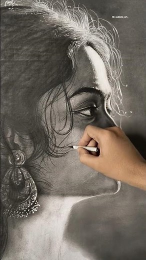 I Spent 48 Hours Creating A Charcoal Masterpiece 🖤✨