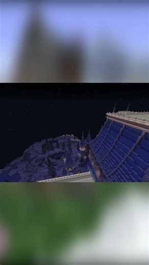 Building an EPIC ICE CASTLE in Minecraft ❄️🏰 | Cinematic Timelapse #minecraft #creativesurvival