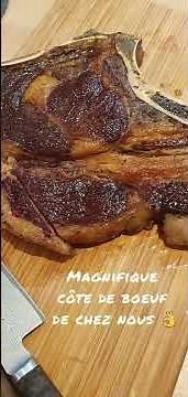 Cuisson cote a l'os de boeuf