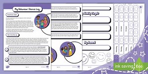 My Behaviour Choices Log