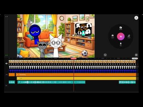 Jevin's House (Seasom 6 Episode 3) Sprunki Kinemaster Speedrun x16 Speed