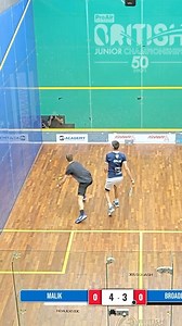 Exciting squash right from the start of the U19s boys final 💯 #squash #englandsquash #bjc50 | England Squash