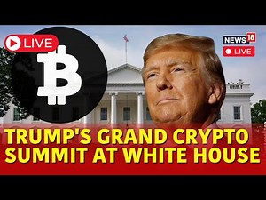 LIVE: President Trump Speaks at White House Crypto Digital Assets Summit | Trump Bitcoin | N18G