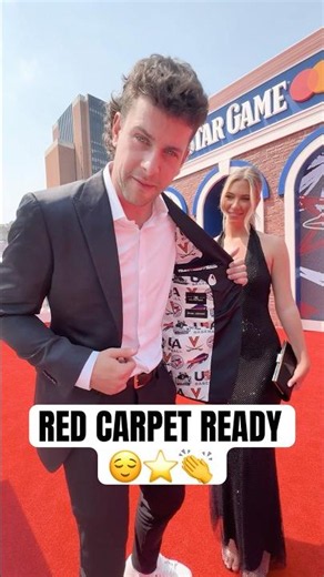 Ernie Clement, Dylan Cease, Louis Varland & John Schneider were SHINING on the All-Star red carpet⭐️