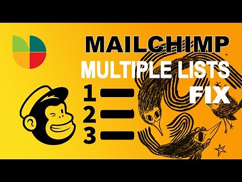 How to Create a List in Mailchimp (FREE Version)