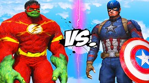 215K views · 3.5K reactions | CAPTAIN AMERICA VS FLASH - HULK | Kjragaming | Facebook