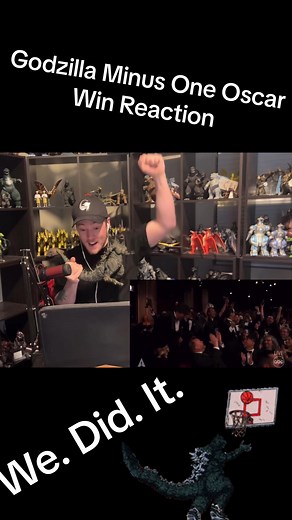 Godzilla Minus One Oscar Win Live Reaction