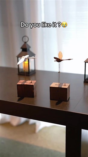 This handcrafted wooden swan automaton is made for you. Put it in your bedroom or on your desk ,it can bring you calm and peace. #roomdecor #woodart #fyp #deskdecor #housedecor