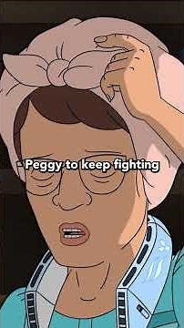 I always love some great Peggy development #kingofthehill #hulu #cartoons
