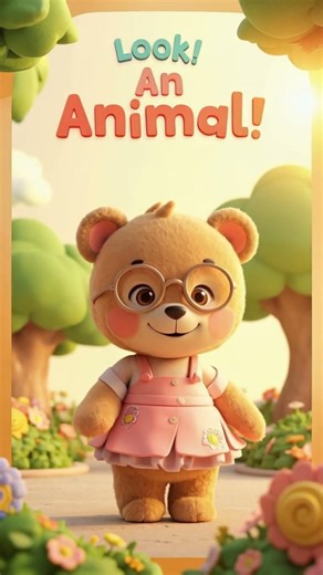 Look! A Happy Baby Tiger! 🐯 | Cute Tiger for Kids | Animal Shorts with Mama Ou #mamaousaysay