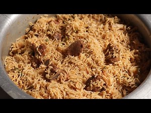 Muslim style mutton biryani recipe | Delicious Nellore Muslim style mutton biryani recipe
