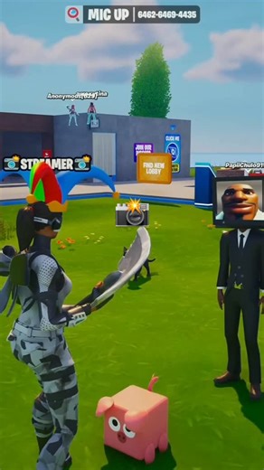 bigyearoldgirl on Instagram: "Join our server Fe4RLess family link in bio! 🔗 🩷 look at me, this unc, and lil piggo 🐷 can’t take us nowhere. #fe4rless #fe4rr #bigyearoldgirl #fortnite #explore #explorepage #youtuber #fortnitefunny #epicgames #fortniteog #reels #reelsviralvideo #streamer #gamergirl #egirl #discord #discordserver #piggo"