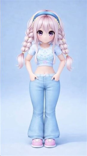 Calm Pastel Look | Digital Fashion