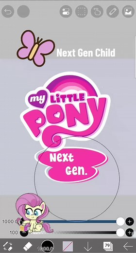 MLP Next Gen Series Part 2 - Apple Butterfly | Crystal Empire