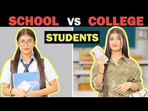 School Life Vs. College Life | Samreen Ali