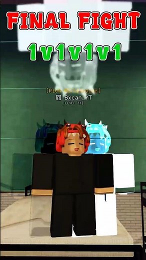 1v1v1v1 Final Battle in Ink Game 🎮🔥 #roblox