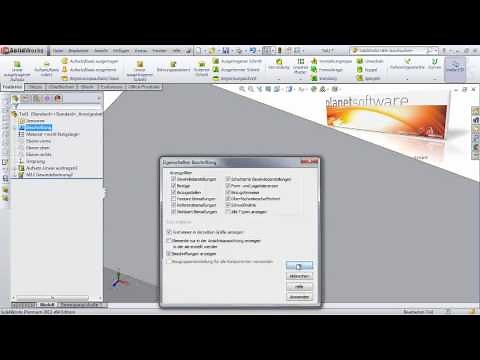 Solidworks - schattierte Gewindedarstellung
