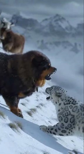 Tibetan Mastiff — the legendary guardian of the Himalayas 🏔️🐾