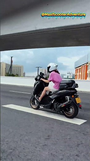186 miles on a single tank! 🤯 Why I love my Yamaha scooter #motorcycle #explore #rider