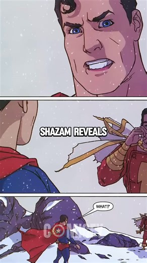 Superman Realizes Shazam Is A Kid | Comicfy | Facebook