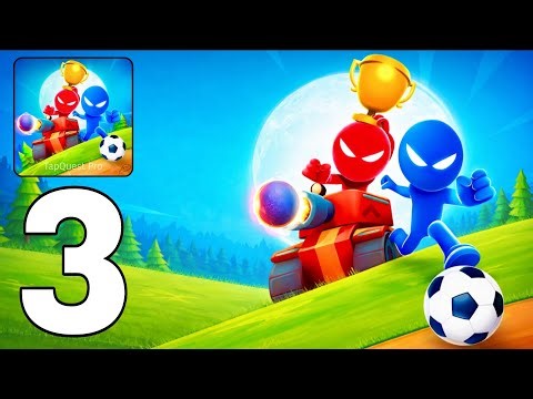 Stickman Party - Gameplay Walkthrough Part 3 Stickman Party Mini Games Non Stop Fun (Android,ios)