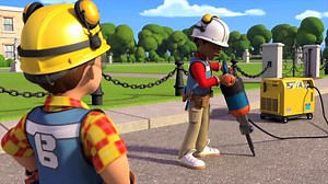 How to Use A Jackhammer | Learn With Leo | Bob The Builder