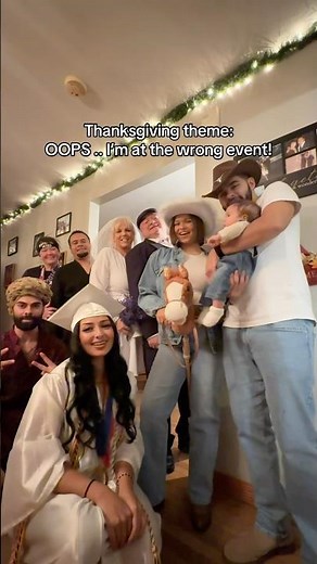 We all dressed for the wrong occasion OOPS…. #shorts #family #trend #funny #parents #baby #mom #dad