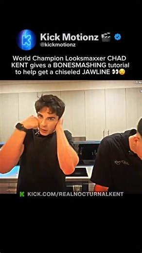 Kick Streaming 🎬 on Instagram: "Bone smashing is a practice discussed in extreme looksmaxxing circles, based on the idea that repeated impact to facial bones — jaw, cheekbones, and brow — might influence bone density or facial structure over time. While there is no formal clinical research supporting cosmetic reshaping from this method, the theory draws on Wolff’s Law, which states that bones adapt to repeated stress. Advocates often point to UFC fighters and combat sports athletes as real-worl