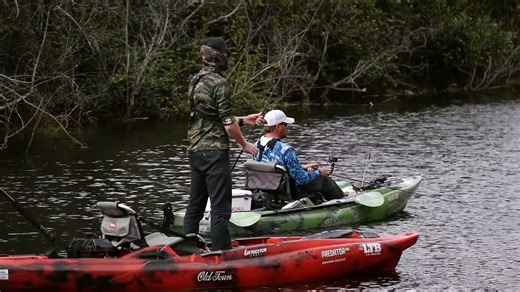 Discovered hidden lake crawling with alligators!