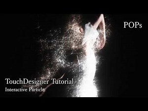TouchDesigner Tutorial: Interactive Human-Tracking Particles (Image to Particle)