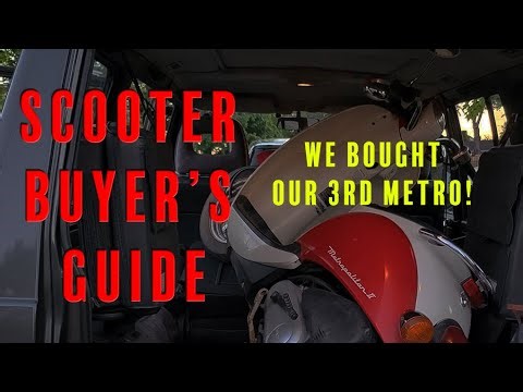 Scooter Buyer's Guide - Things to Look For When Buying a Moped/Scooter - Car Rant 10.7
