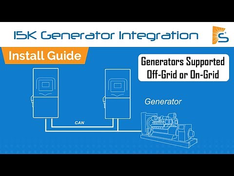 15K Generator Integration || Sol-Ark Quick Start Guide