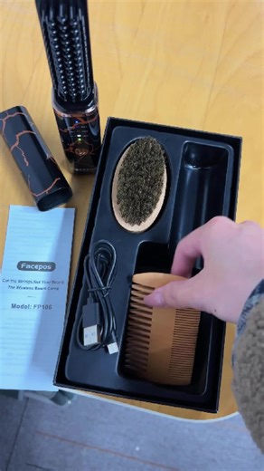 Achieve Beard Perfection with a Heated Beard Comb