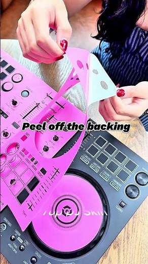 DDJ-FLX4 Pink Transformation Scratch-Proof Skin Setup by TOPDJSKIN #dj #topdjskin
