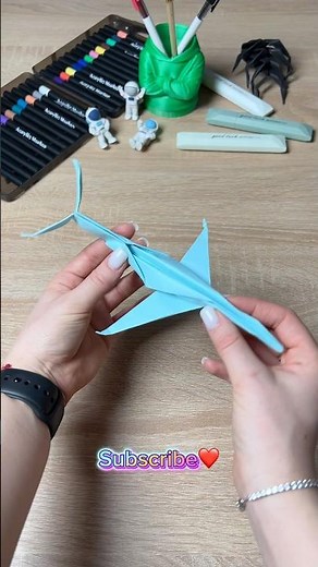 I Made a Tiny Paper Gulfstream Jet ✈️