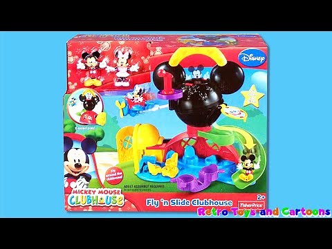 Mickey Mouse Fly 'n Slide Mickey Mouse Clubhouse Fisher Price Commercial Retro Toys and Cartoons