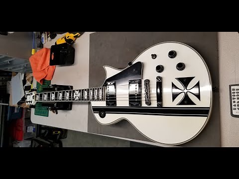 Metallica's James Hetfield LTD Iron Cross Model Guitar Set-Up