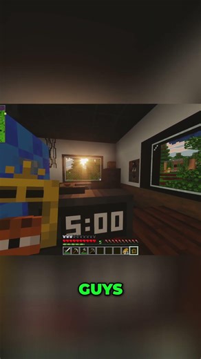 Surviving Minecraft FNAF Animatronics at Night! Use THIS Mask! #minecraft #fnaf